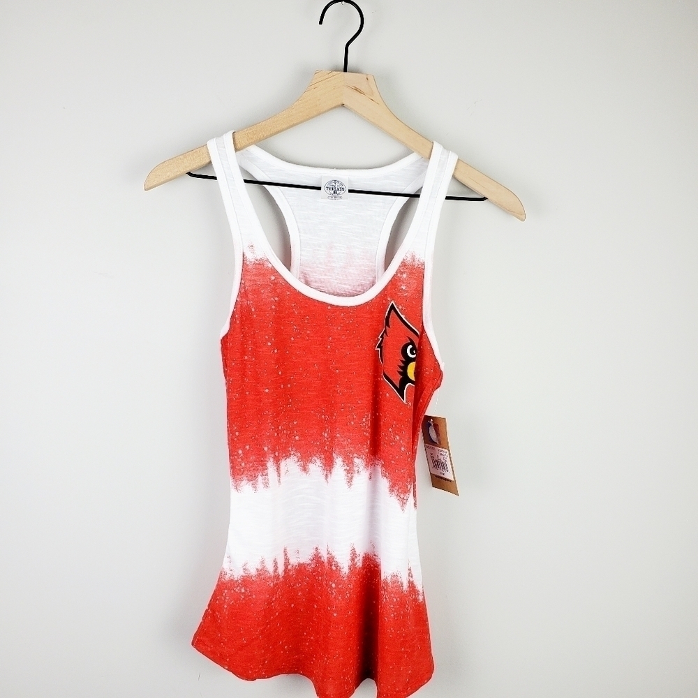 University of Louisville cardinals tank top small